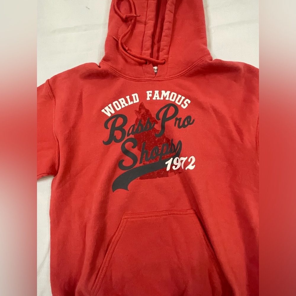 Bass Pro Sweatshirt limited edition and is no longer available.